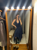 Pre-loved Navy Halter Dress