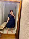 Pre-loved Joanie Loves Chachi Navy Cotton Dress