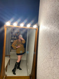 Pre-loved NU Denmark Mustard Luxe Peasant Top