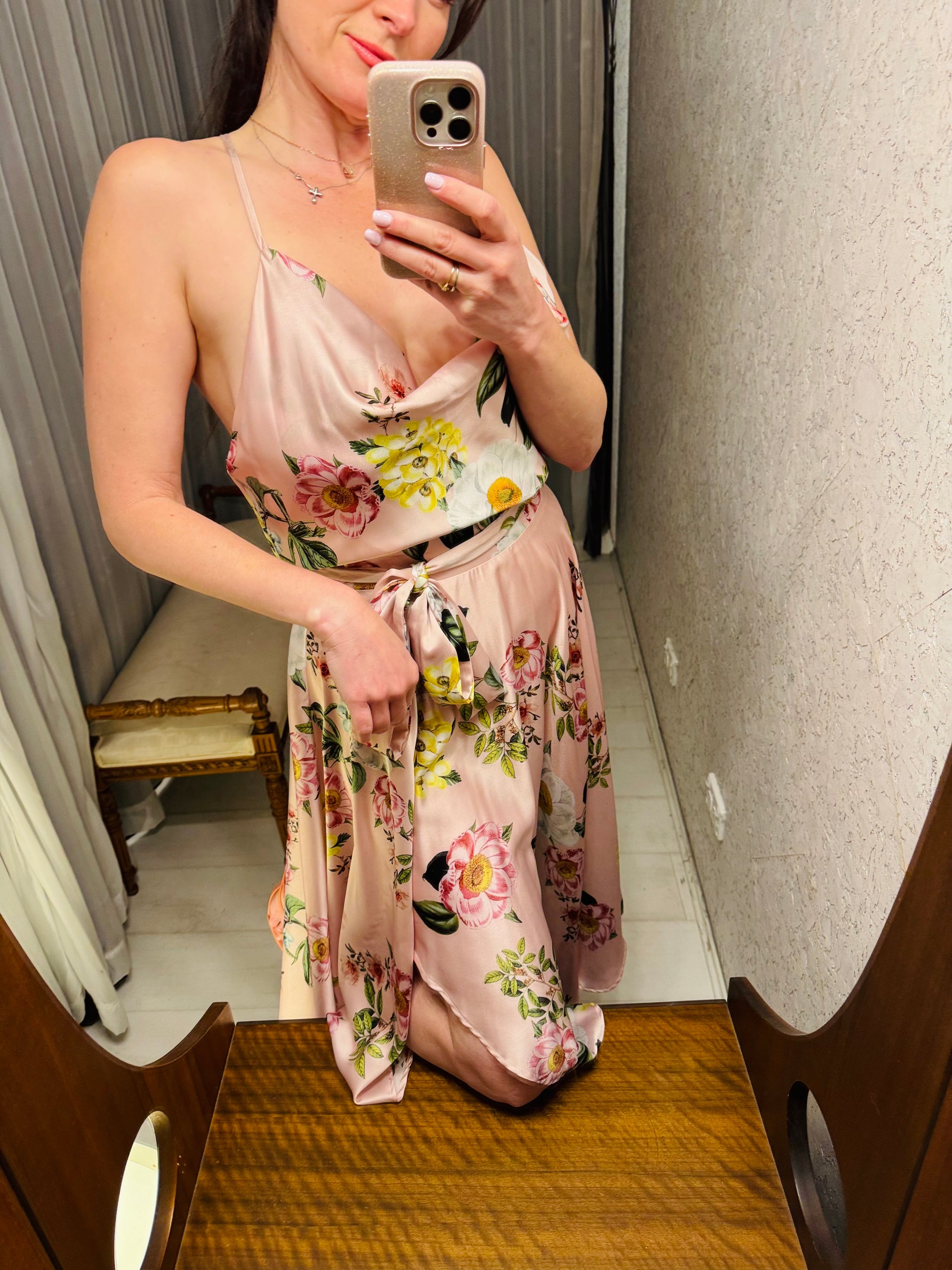 Pre-loved Sheike Pink Floral Dress – GrandDays