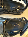 Chanel quilted dad sandals