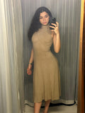 Pre-loved Nude Sparkle Knit Dress