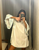 Pre-loved FABINDIA White Cotton Tunic Dress