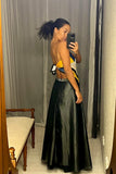 Pre-loved JoJo Silver Black Tulle Skirt