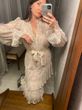 Pre-Loved Zimmermann Cream Lace Dress