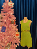 Pre-loved Cro-Che Lime Green Dress