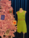 Pre-loved Cro-Che Lime Green Dress