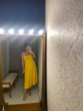 Pre-loved Zimmermann Yellow Terry Towelling Dress