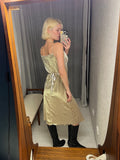 Pre-loved DT Edition Cream Velvet Polkadot Dress