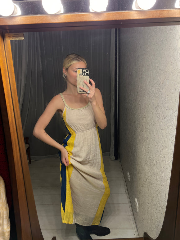 Pre-loved Suncoo Grecian Babe Maxi-Dress