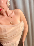 Pre-loved House of CB Ballerina Pink Tulle Corset