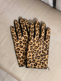 Banana Republic Leopard Leather Gloves