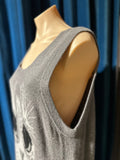 Pre-loved Chanel Grey Knit Cat Dress