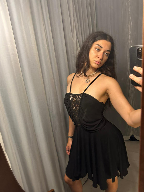 Pre-loved Bettina Liano Black Flirt Dress