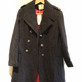 Vintage Leroy Navy Wool Coat
