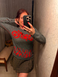Pre-loved Kriziauomo Cashmere Motorbike Jumper
