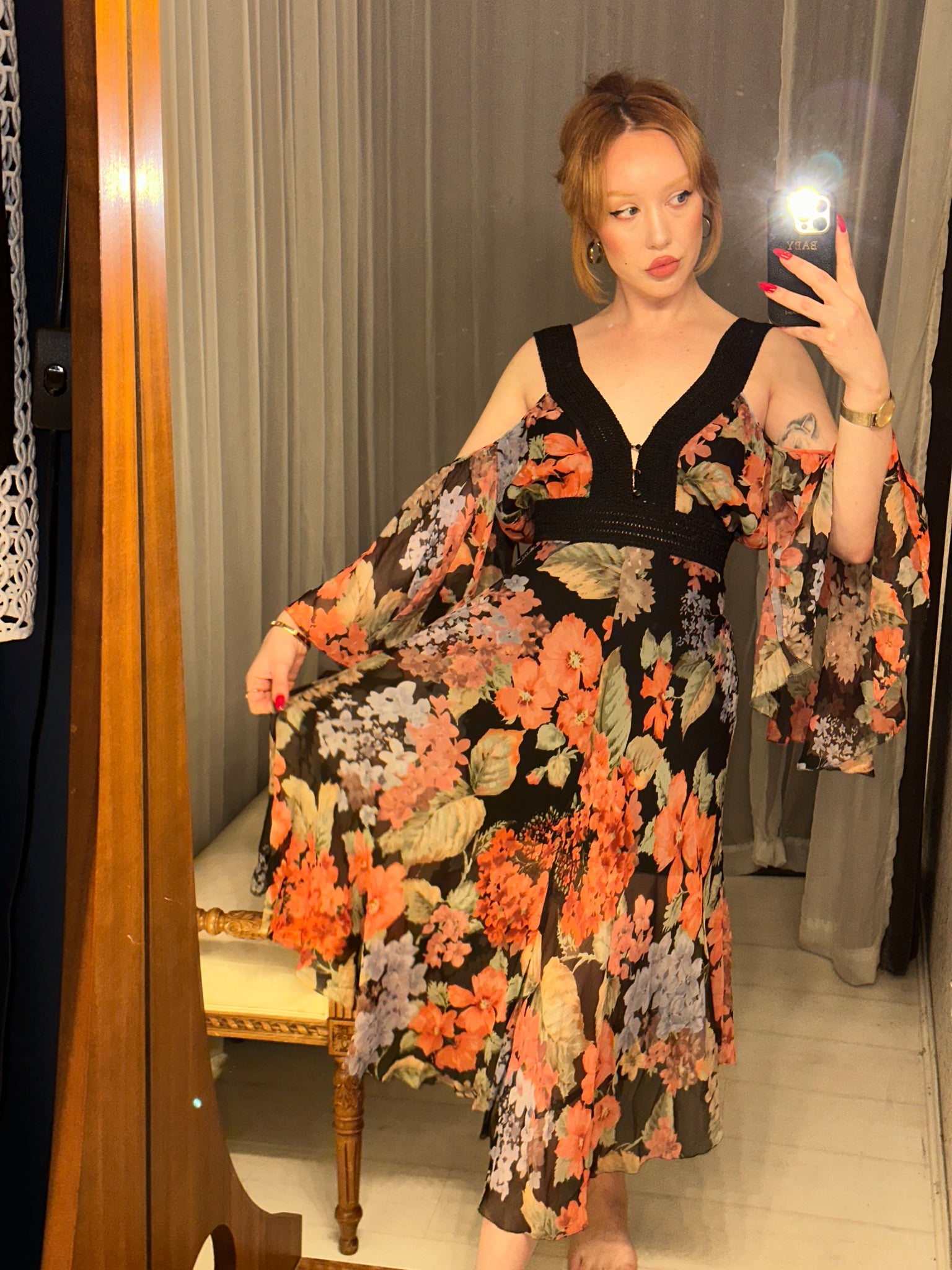 Alice mccall sales peach dress