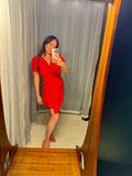 Pre-loved Kachel Red Silk Dress