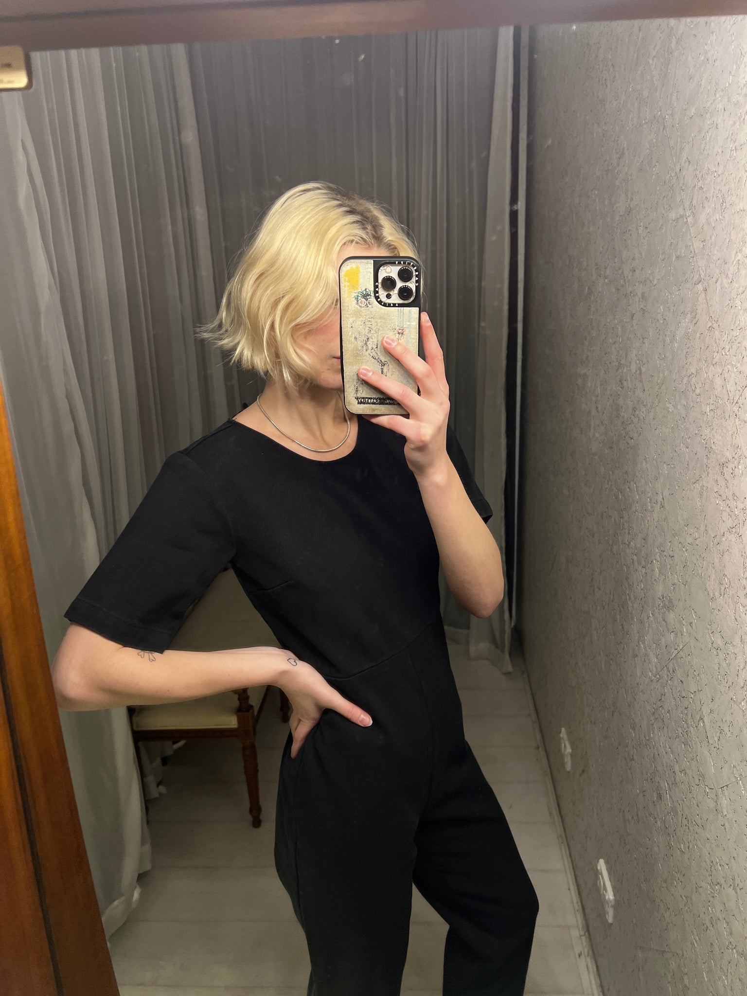 Pre Loved Ilana Kohn Black Jumpsuit GrandDays