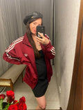 Pre-loved ADIDAS Originals Maroon Jacket