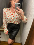 Pre-loved Silky Rose Blouse