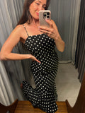 Pre-loved Style State Black Polkadot Dress