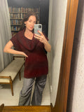 Pre-loved Maroon Super Soft Knit Jumper