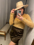 Pre-Loved Lack of Colour Cream Wool Fedora
