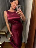 Pre-loved GHOST London Designer Plum Gown