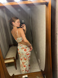 Pre-loved Dazie White Floral Cut Away Dress