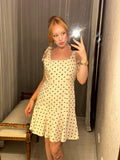 Pre-loved Portmans Linen Blend Polkadot Dress