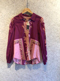 Pre-loved Maroon Pink Paisley Shirt