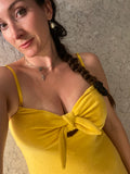 Pre-loved Zimmermann Yellow Terry Towelling Dress