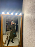 Pre-loved Decjuba Khaki Suede Feel Trench