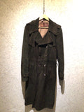 Vintage UK 70's Suede Overcoat.