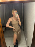 Pre-loved Natural Nude Bodycon Dress