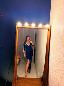 Pre-loved ADIDAS Originals Blue Long Dress
