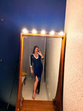 Pre-loved ADIDAS Originals Blue Long Dress