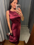 Pre-loved GHOST London Designer Plum Gown