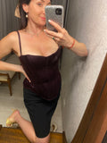 Vintage Jenny Bannister Purple Corset