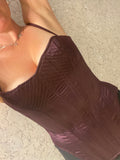 Vintage Jenny Bannister Purple Corset