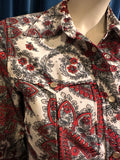 Isabel Marant Paisley Western Shirt NEW w tags