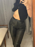 Classic Fit Leather Pants size 6