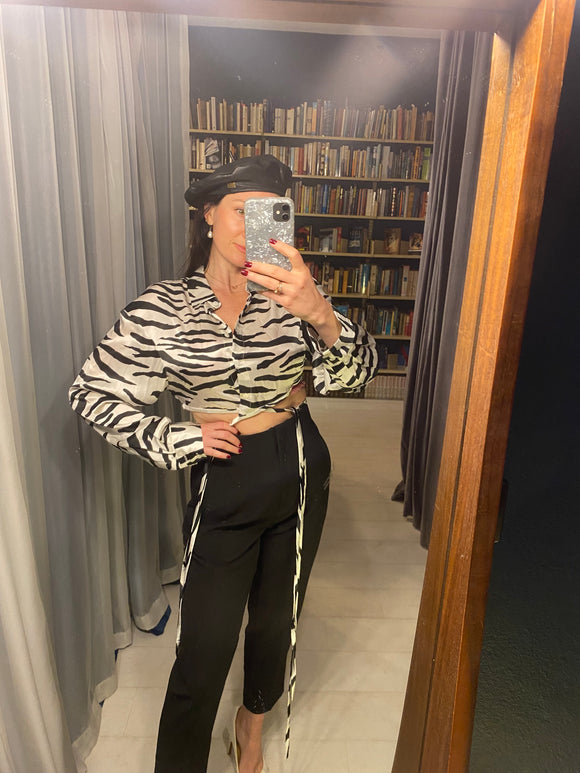 Pre-loved Black High Waist Pants
