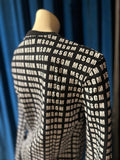 MSGM Black Logo Jumper