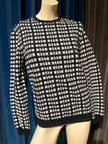 MSGM Black Logo Jumper