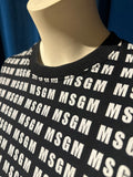 MSGM Black Logo Jumper