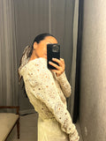 Pre-loved Cream Crochet Top