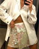 Pre-loved Sequin Wrap Skirt