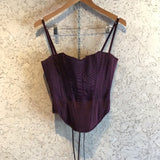 Vintage Jenny Bannister Purple Corset